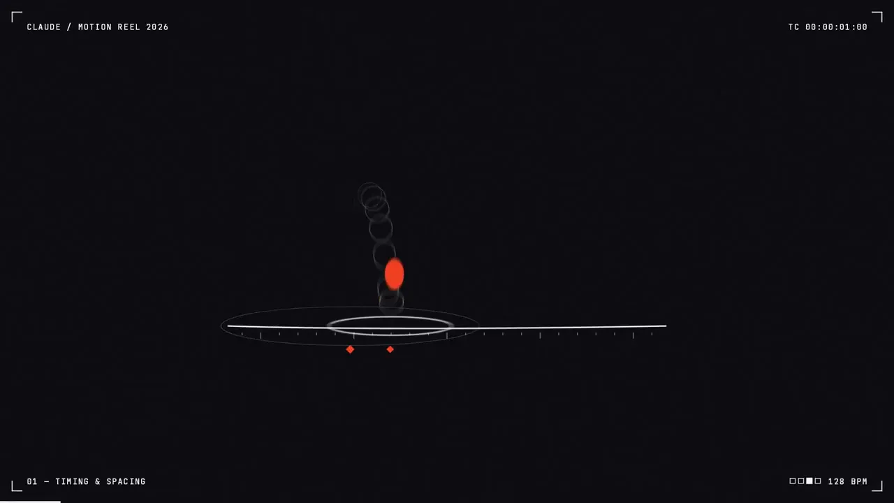 Claude motion designer showreel