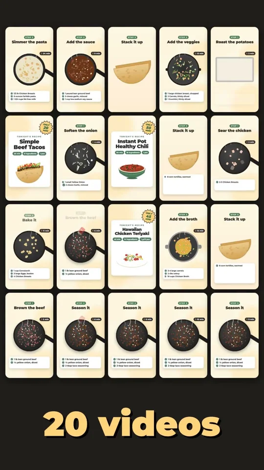 Code-only video recaps its own making and ten recipe ads
