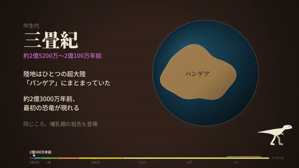 Earth calendar runs from the dinosaurs to Jomon pottery