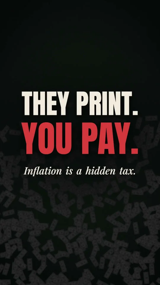 Burning dollar bill and gold type argue to end the Fed
