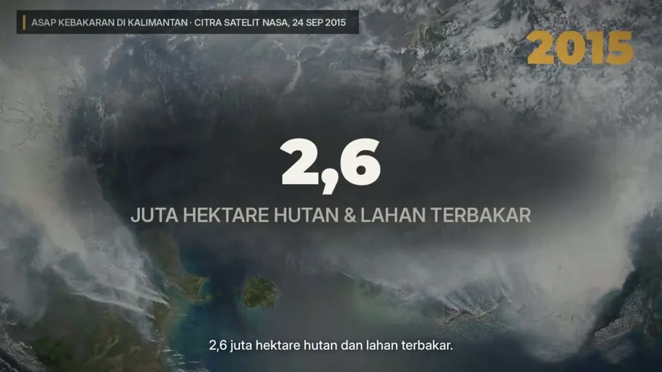 Satellite smoke over Kalimantan in an El Niño explainer