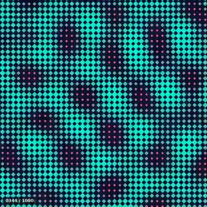 A thousand matplotlib plots flicker by in sequence