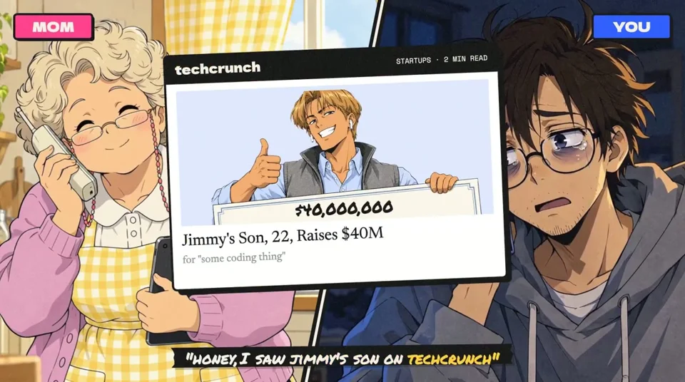 Anime-style mom brags about Jimmy's son raising $40M