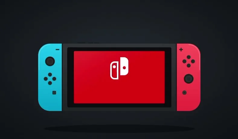 Nintendo Switch controllers snap on and the console boots