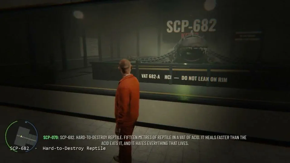 Class-D prisoner meets SCP anomalies in a Godot horror game