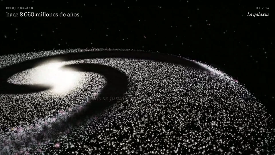 Cosmic clock travels from the Big Bang to a human eye
