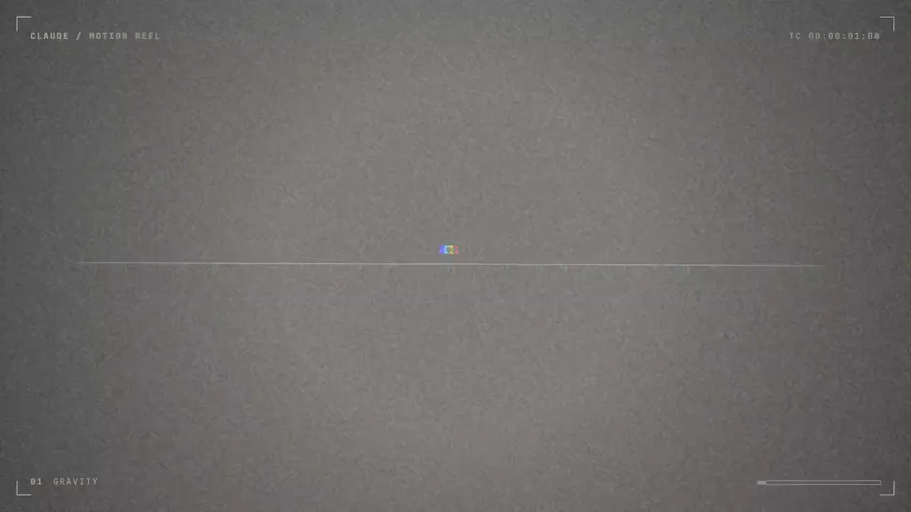 Claude motion designer showreel