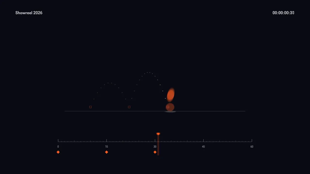 Geometric motion designer showreel