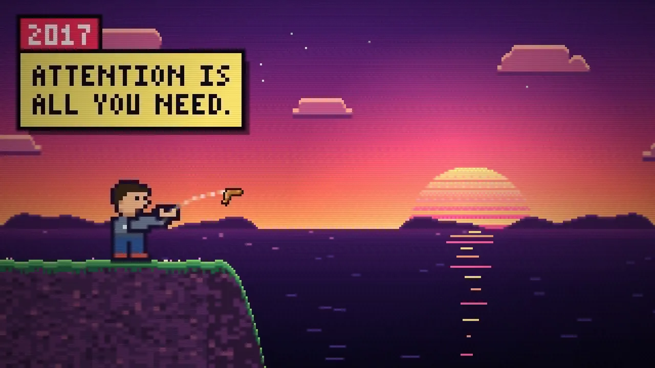 Pixel art LLM history
