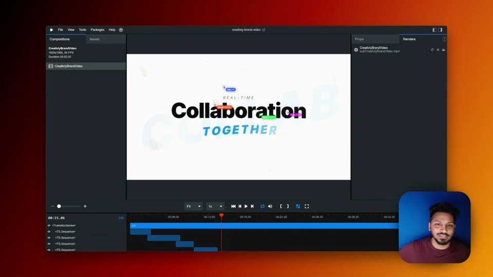 Built a Brand Video with Claude Code + Remotion - Open Sourced the Project