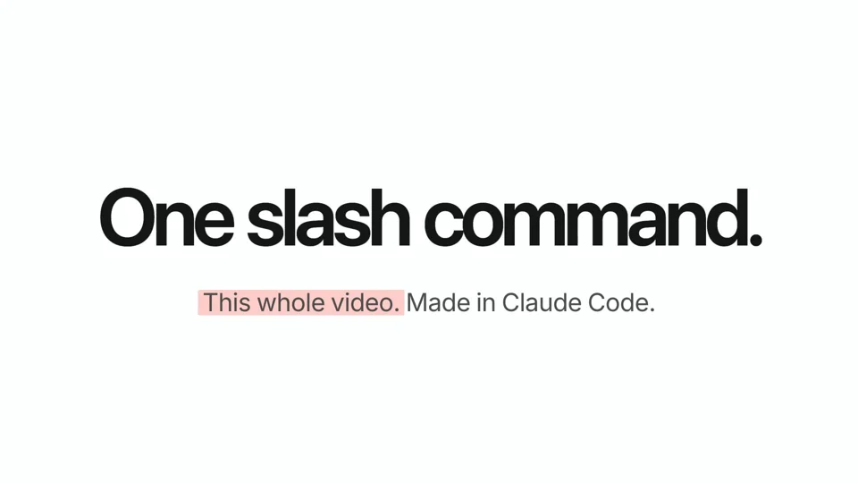 I built an open-source Claude Code skill that turns your app into a product video (it made its own trailer)
