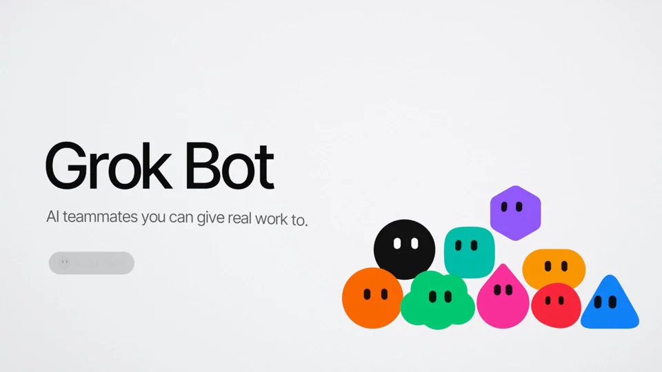 Opus 5.5 created me a 30-second motion graphics spot for Grok Bot. Everything is generated.