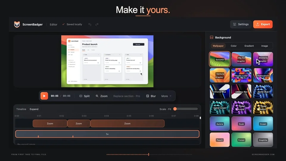 I tried using Astra High to make a motion graphics product demo. Here's how it turned out