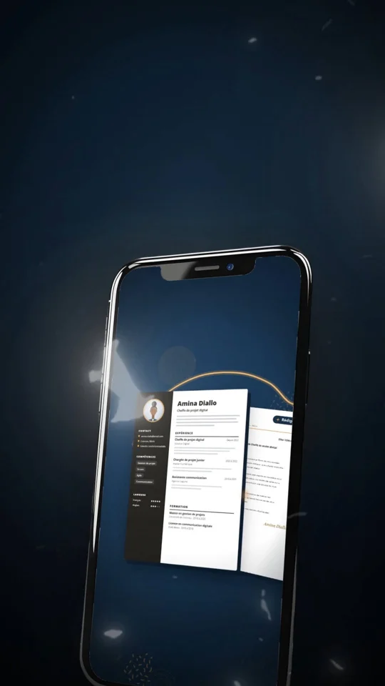 Showcase app presentation motion design video made with opus 5.5
