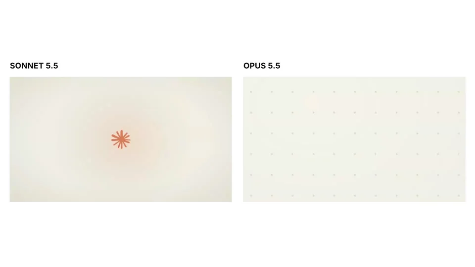 Sonnet 5.5 vs. Opus 5.5 in Motion Design