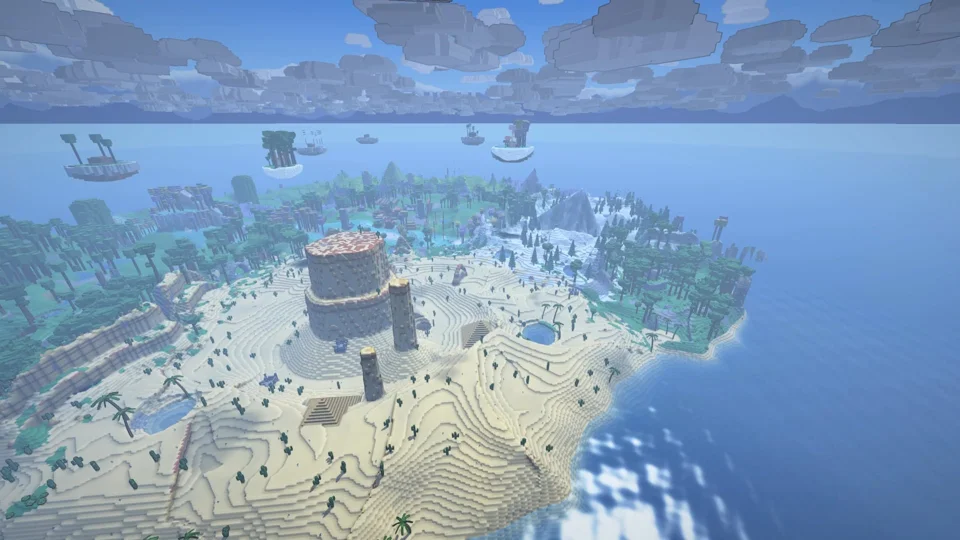 Claude Opus 5.5 rebuild Terraria in 3D . Custom engine, 3,300+ items, 313 enemies and bosses, all made by the AI, progress so far