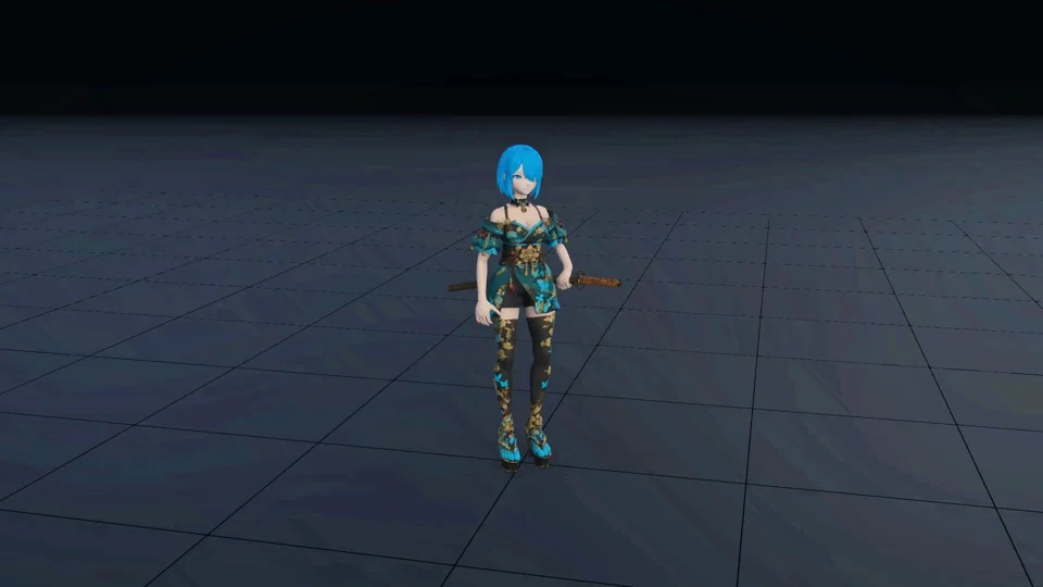 From a Tripo 3D Model to Sword Animations with Fable 5.5