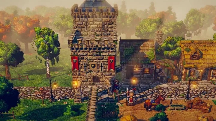 My HD-2D Game. Early Alpha Footage