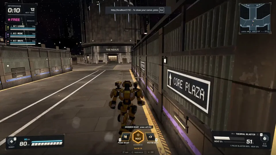 A Month Into Developing Overdrive: My Transformers Inspired Wave Survival Game!
