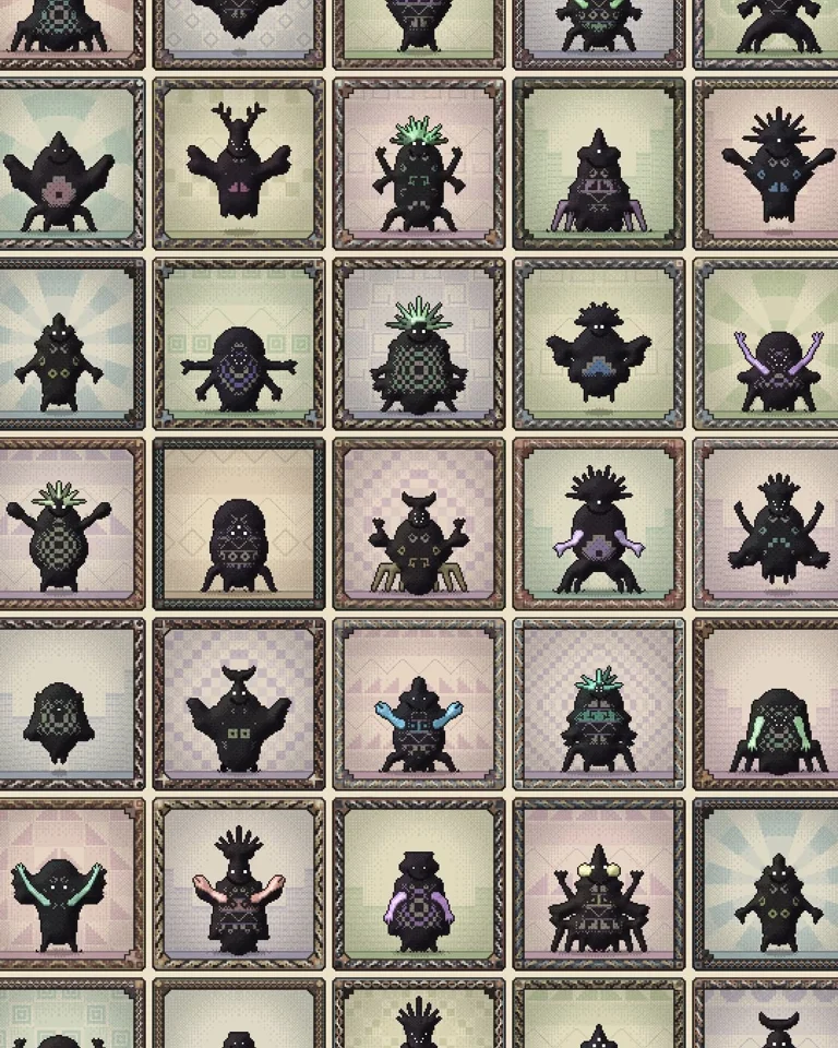 I built a daily pixel-creature game with Claude Code. Here's how the work was split, now that ~20 people play it daily
