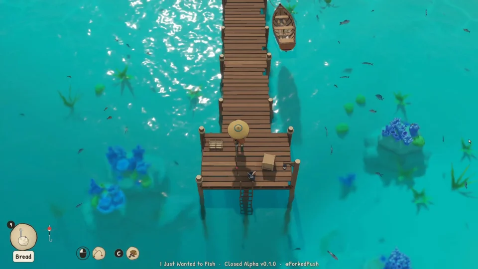 I made this cozy fishing game solo with Claude Opus 5.5, Blender MCP and Unity