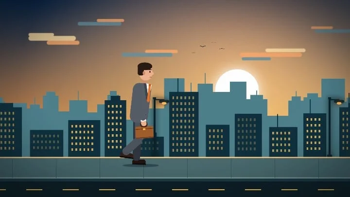 Made this walking animation in After Effects using Claude Opus 5.5 + Opac X 🚶