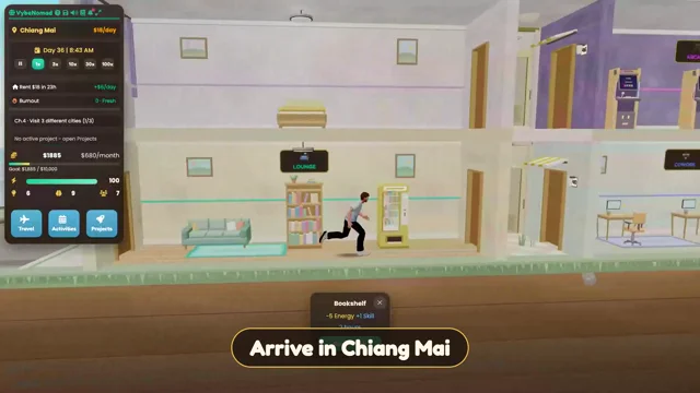 I made a cozy 3D life sim in Three.js, free to play!