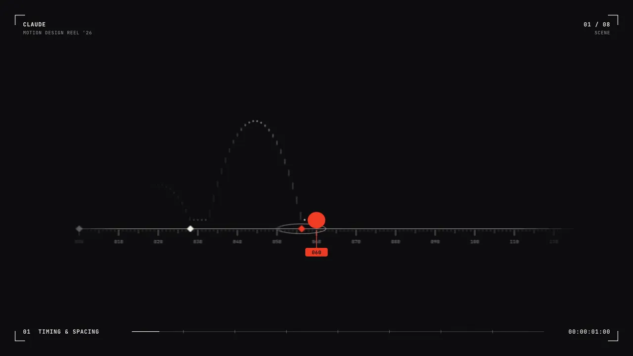 Claude motion design showreel