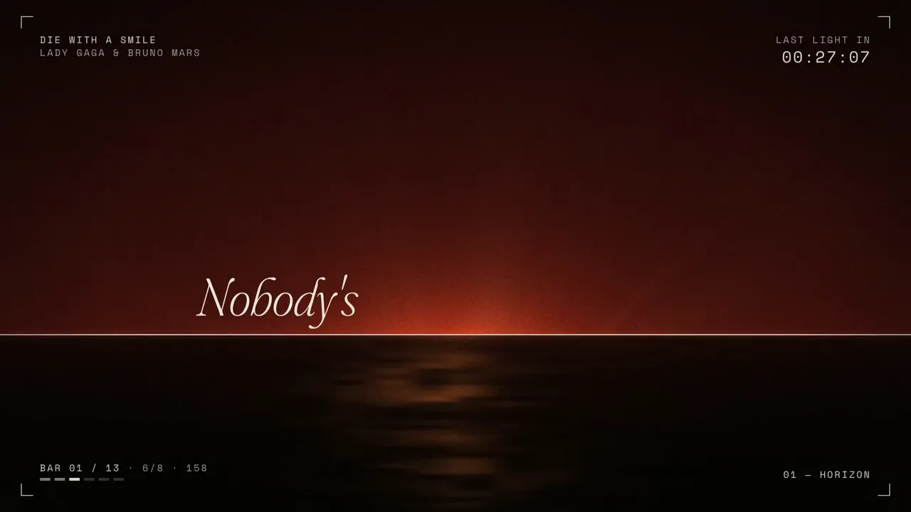 Synced lyrics motion video