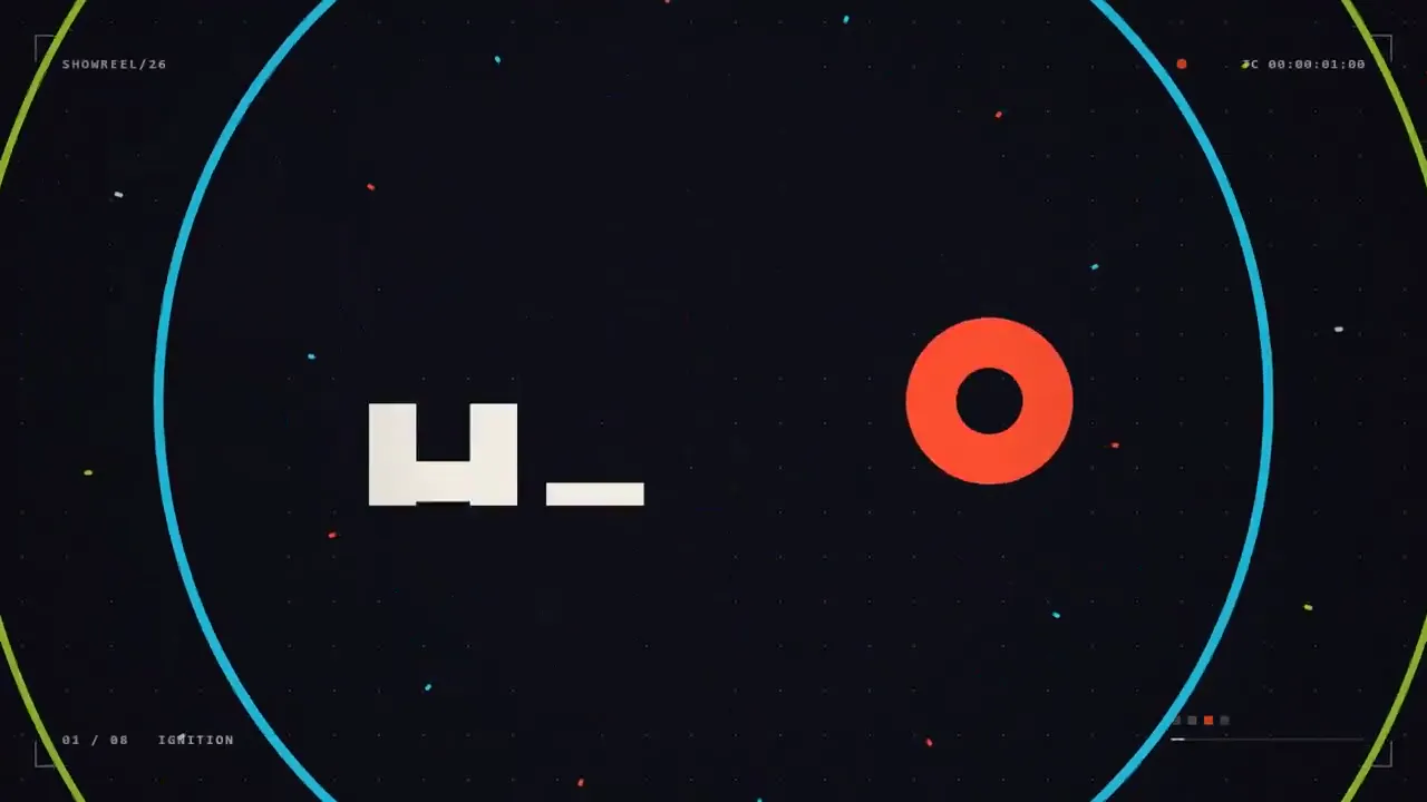 Kinetic shapes showreel