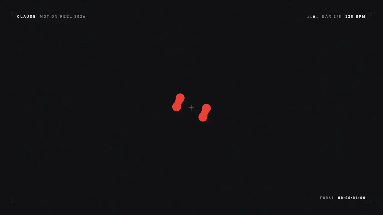 Shape and dot motion showreel