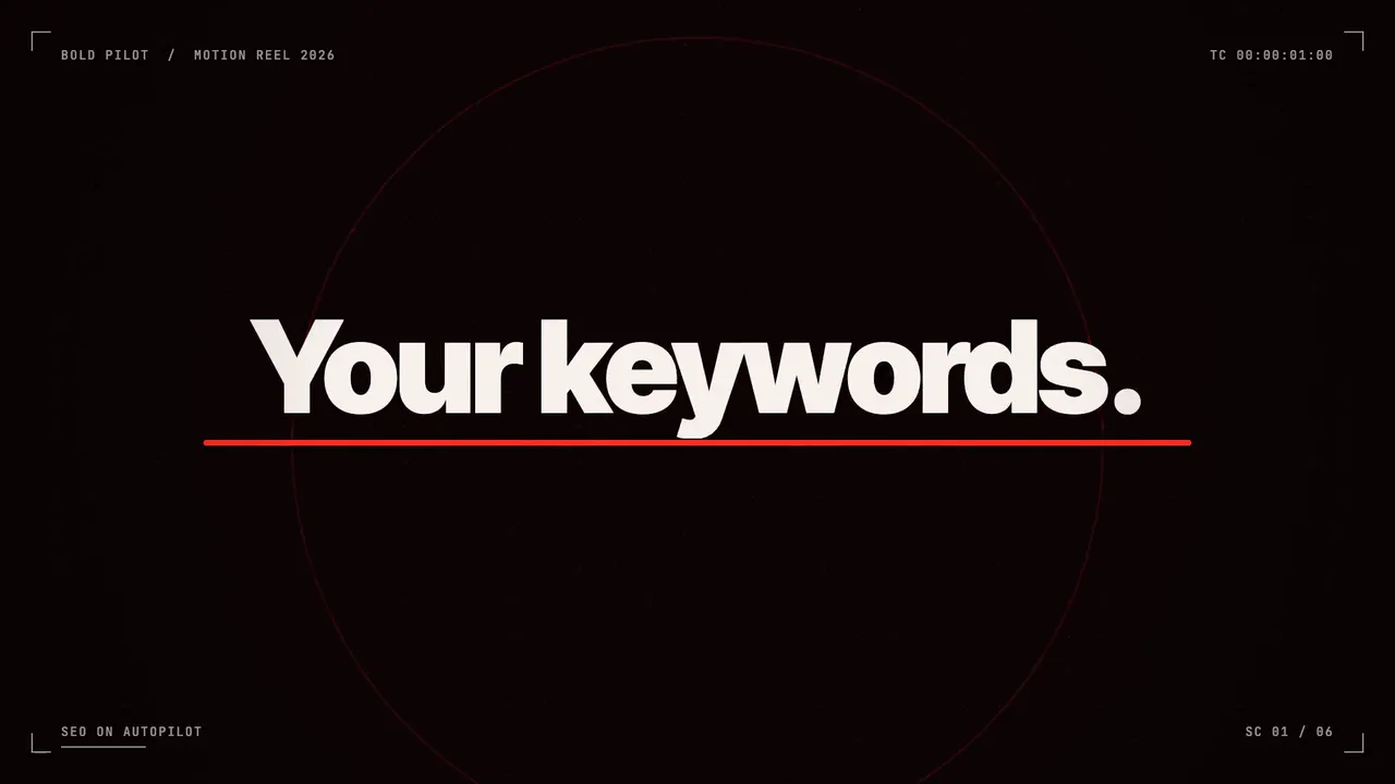 Bold Pilot SEO promo