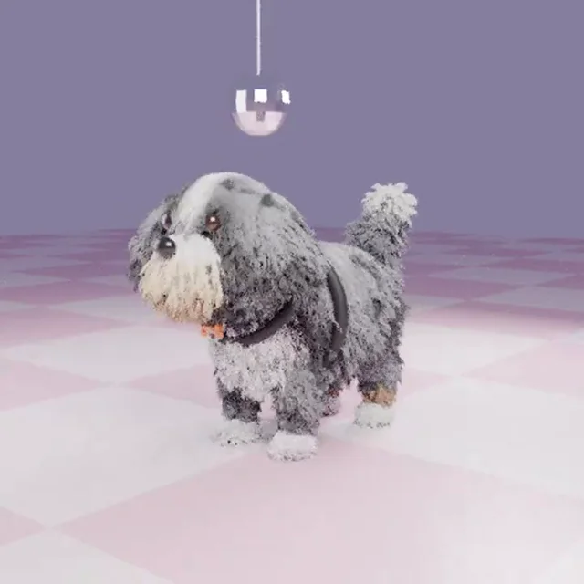 I asked opus 5.5 to make a 3D animation of my dog