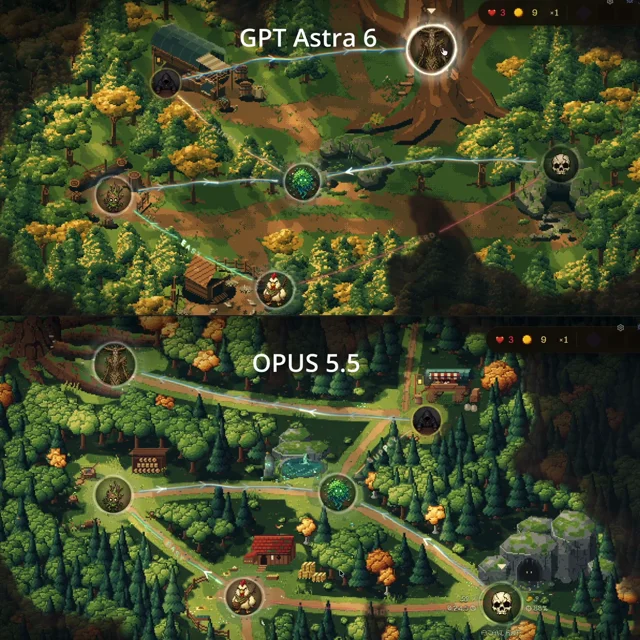 GPT 6 Astra VS OPUS 5.5
