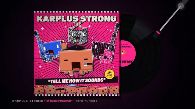 Blocky band plays a pop-punk song in a four-way split screen