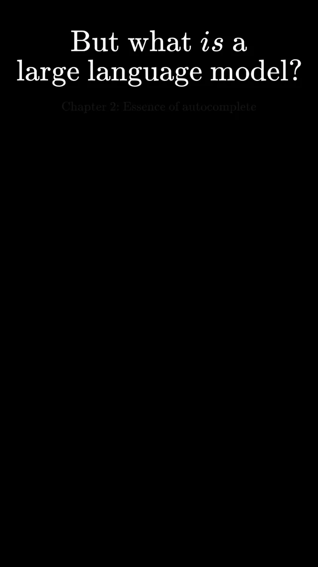Asked Opus 5.5 to create an animation on how LLMs work. Results: