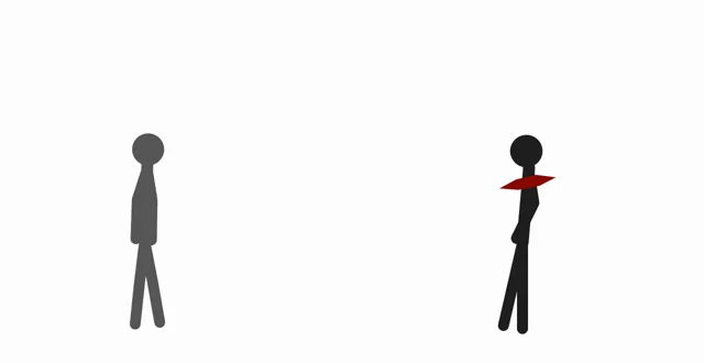 Stickman fight ends in a burst of red ink