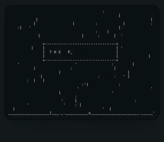ASCII animation from Opus 5.5