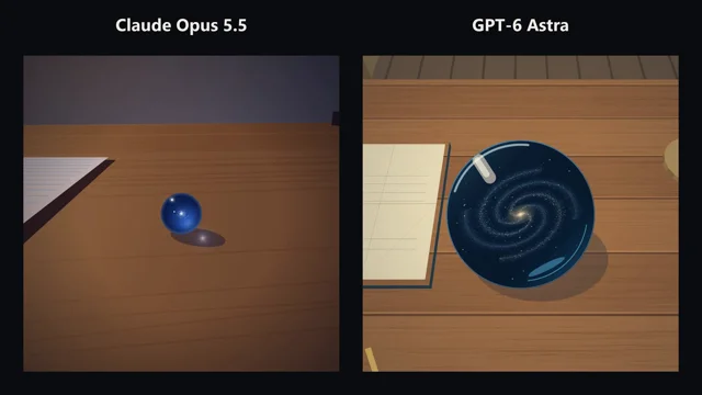We put Claude Opus 5.5 and ChatGPT Astra head-to-head for JavaScript animation. Observed something…