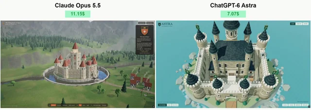 OPUS AND ASTRA BUILT THEIR OWN CASTLES. WHO DID IT BETTER?