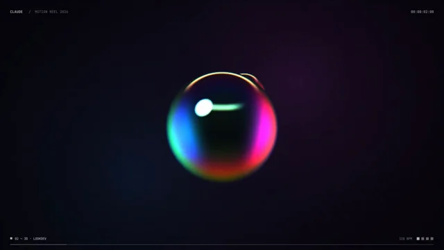 Opus 5.5 just made its own motion design showreel 🤯