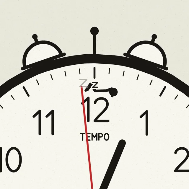 A stickman vs. time itself.