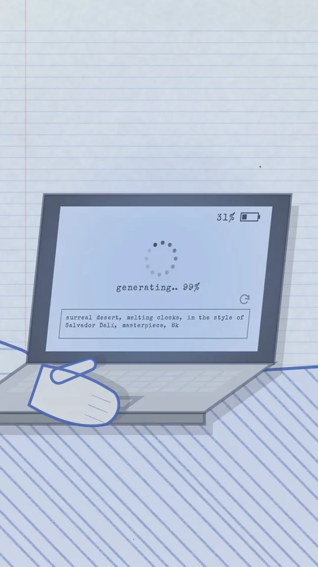I let Claude Opus 5.5 create a pure JavaScript/HTML animation around the theme: “What happens when…