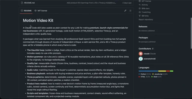 This could be the one prompt that unlocks premium motion graphics for your AI content studio with…
