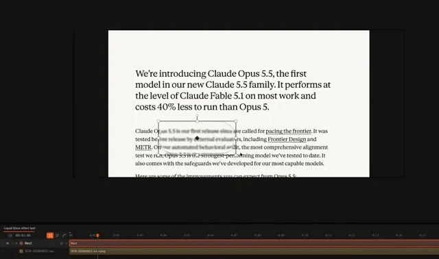For those that struggle with Liquid Glass when motion designing