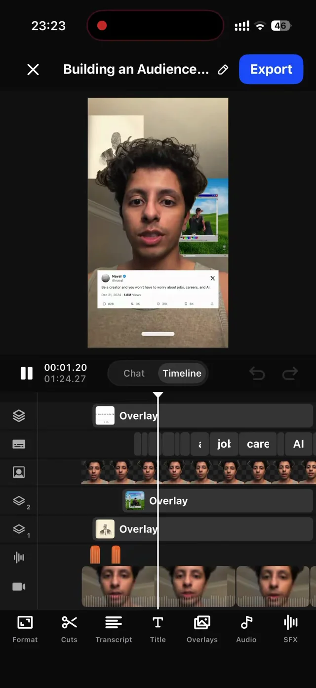 Opus 5.5 is world class at video editing with Ody