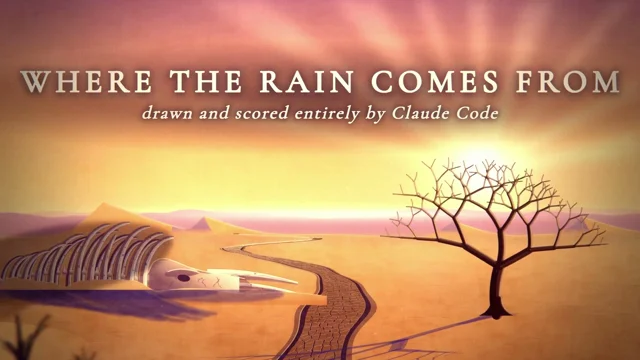 CLAUDE CODE MADE THIS 2-MINUTE CARTOON IN A FEW HOURS. EVERY FRAME AND EVERY NOTE IS CODE.
