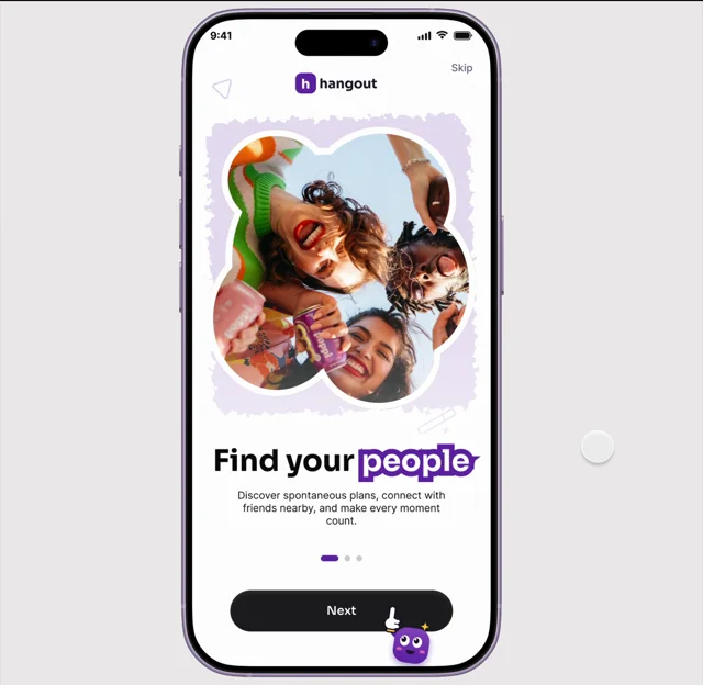 Designed in Figma then built the animation with Claude code