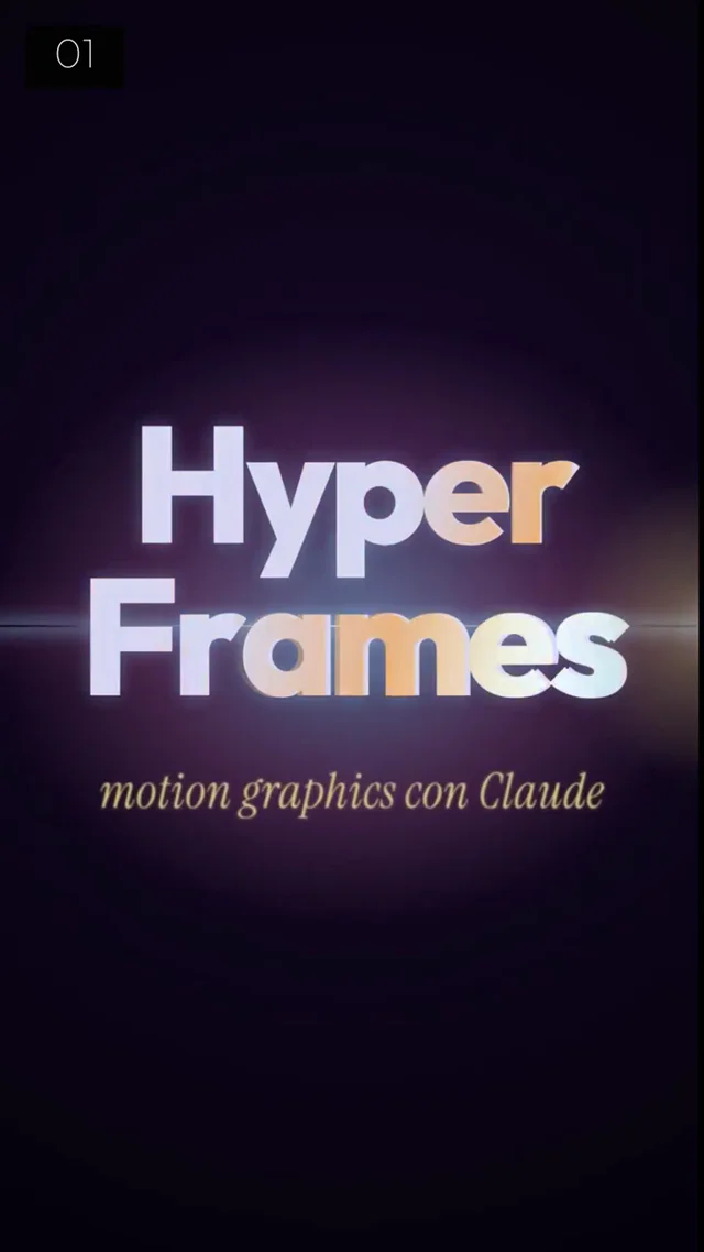 Le he pedido a Claude 16 motion graphics para mis vídeos y los ha hecho en unos veinte minutos, sin…