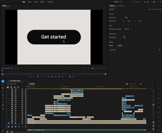 Un motion designer conectó Claude Opus 5.5 al editor de video de invideo vía MCP y sacó una animación…